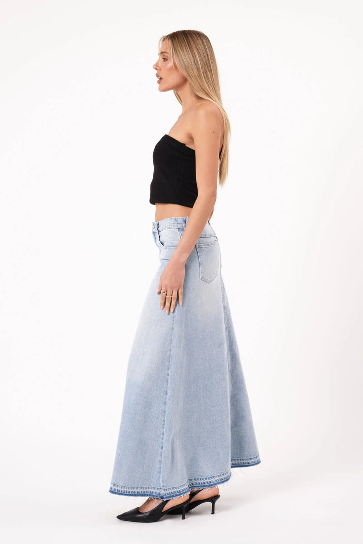 Abrand 95 Maxi Denim Skirt - Gina