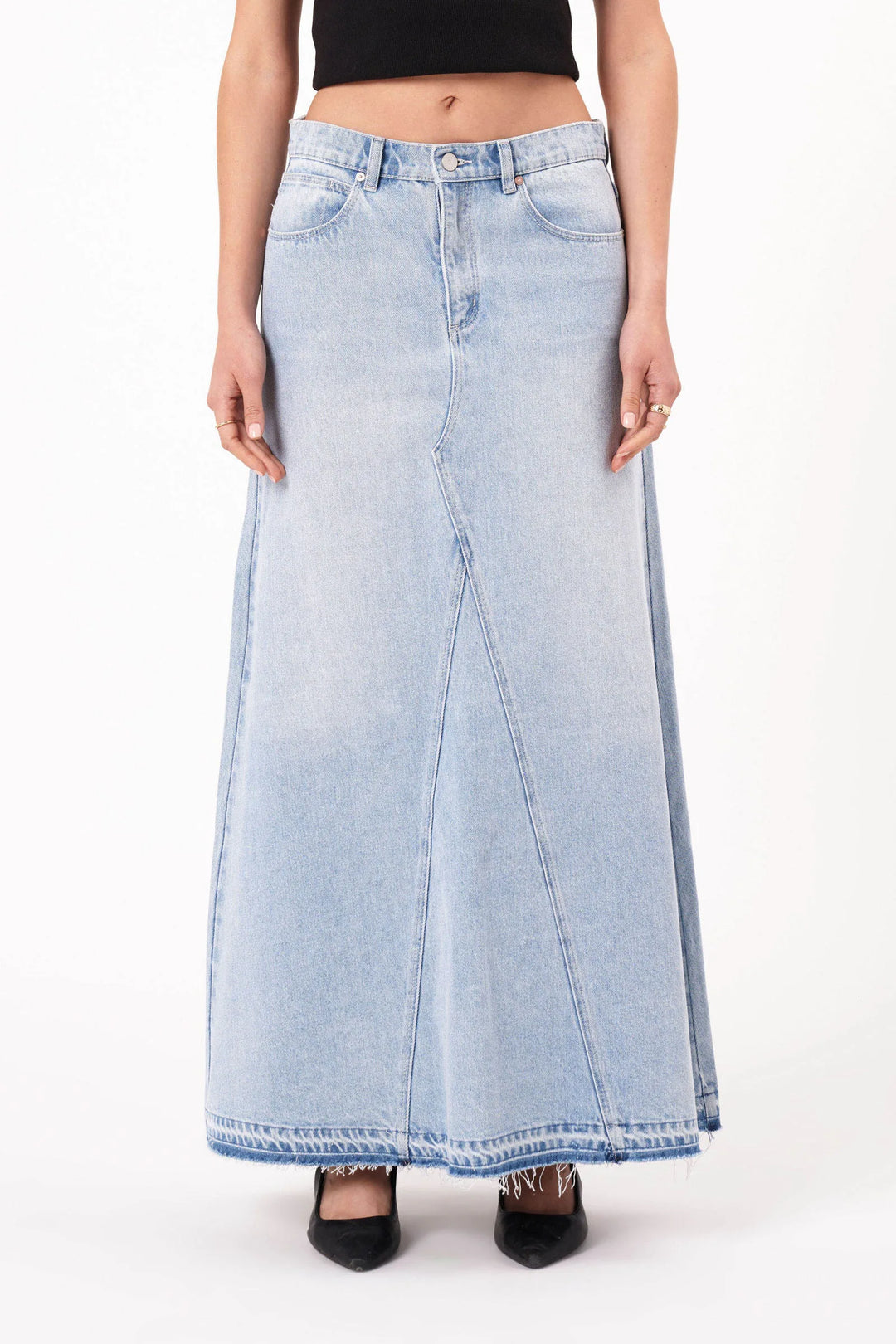 Abrand 95 Maxi Denim Skirt - Gina