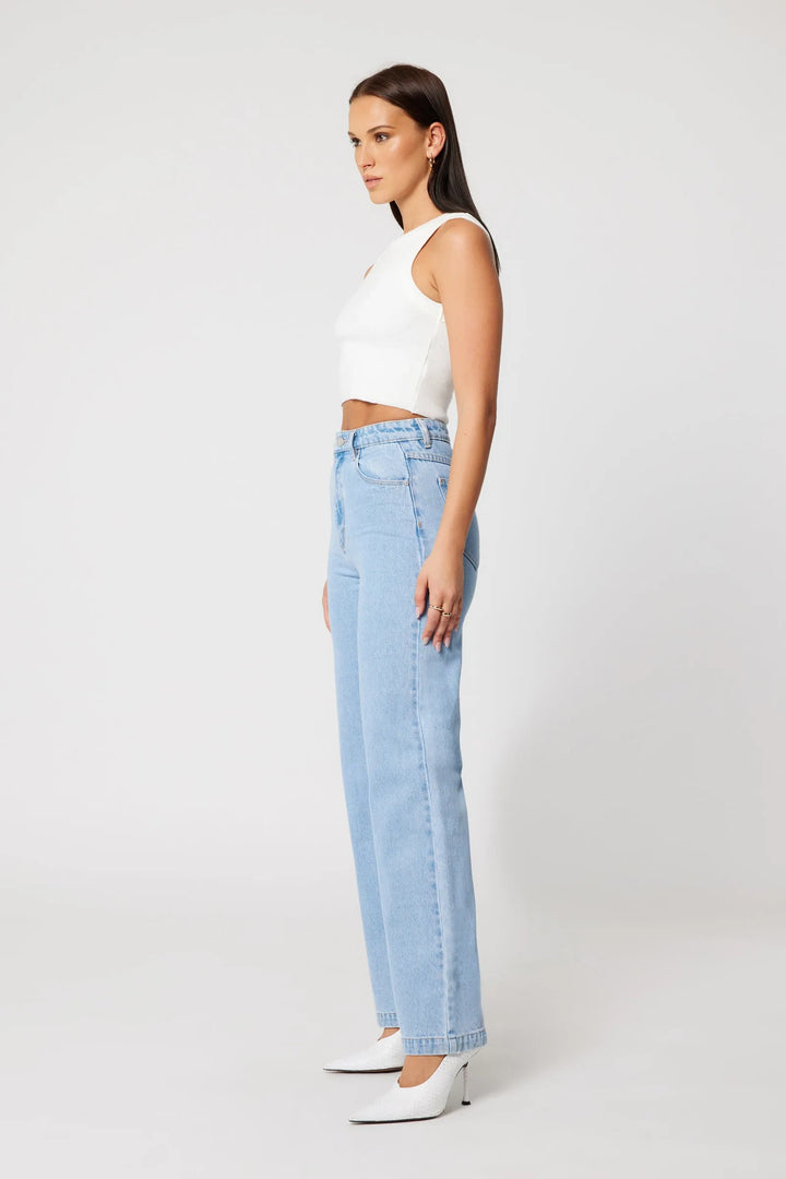Abrand 94 High & Wide Jean - Kendall - Light Vintage Blue