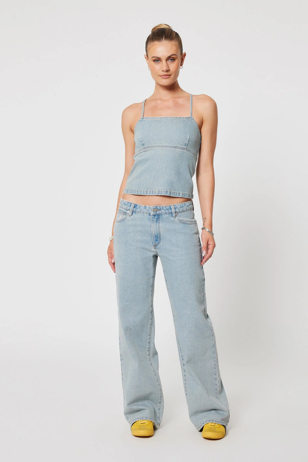 Abrand 99 Low Baggy Jean - Dixie - Tint Light Blue