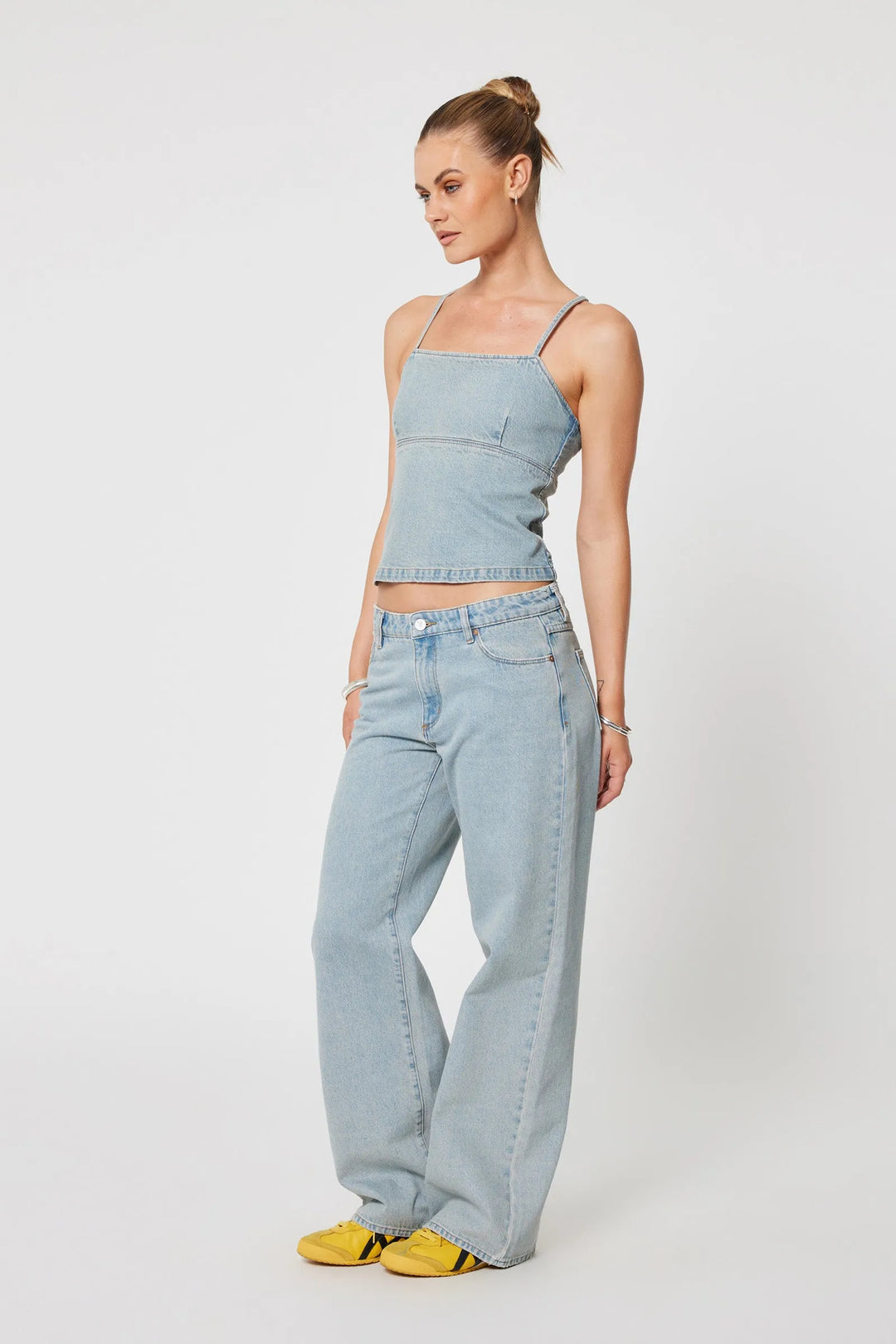 Abrand 99 Low Baggy Jean - Dixie - Tint Light Blue