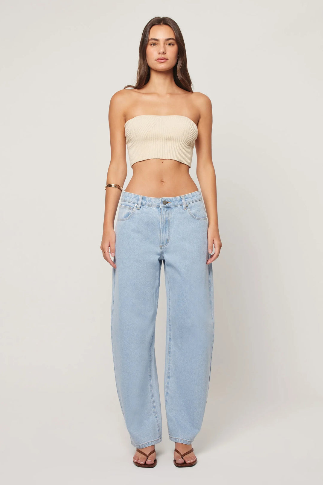 Abrand 95 Mid Barrel Jean - Kendall