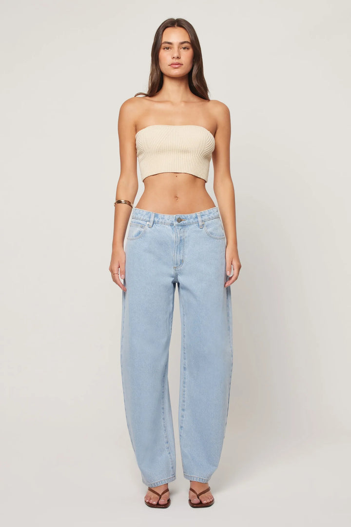 Abrand 95 Mid Barrel Jean - Kendall