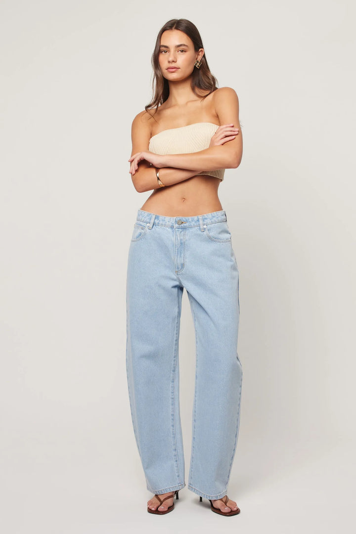 Abrand 95 Mid Barrel Jean - Kendall