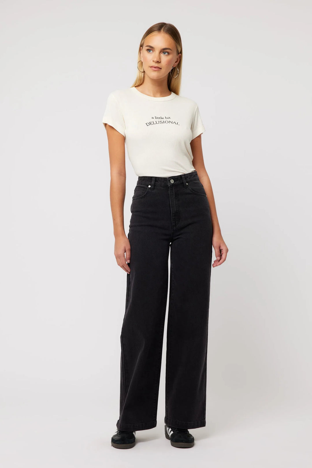 Abrand 94 High & Wide - Sophie - Washed Black