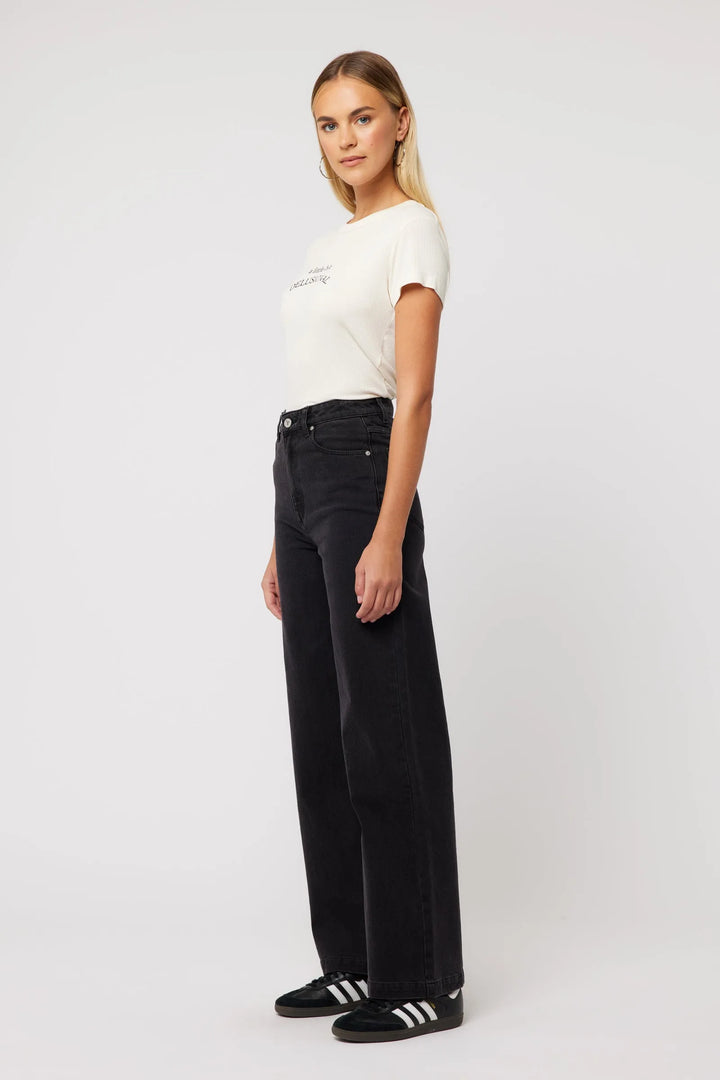 Abrand 94 High & Wide - Sophie - Washed Black