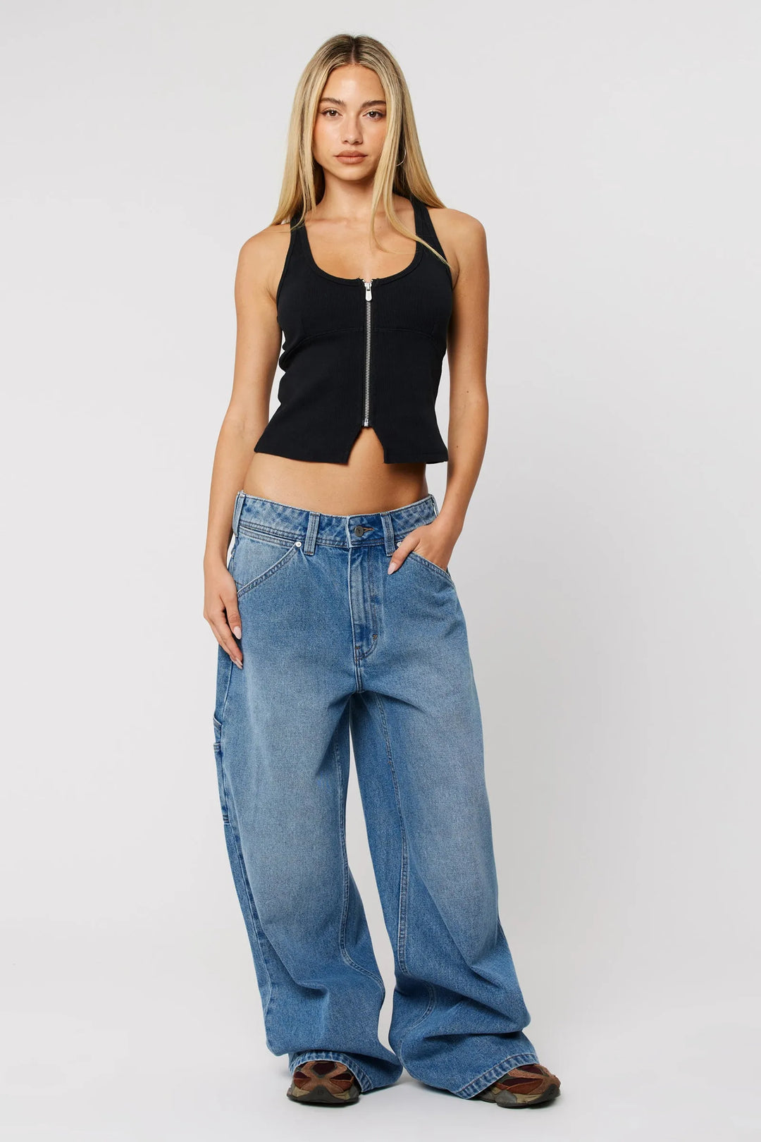 Abrand 95 Mid Super Baggy Jean - Ashton