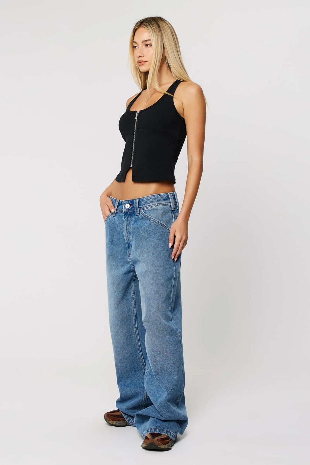 Abrand 95 Mid Super Baggy Jean - Ashton