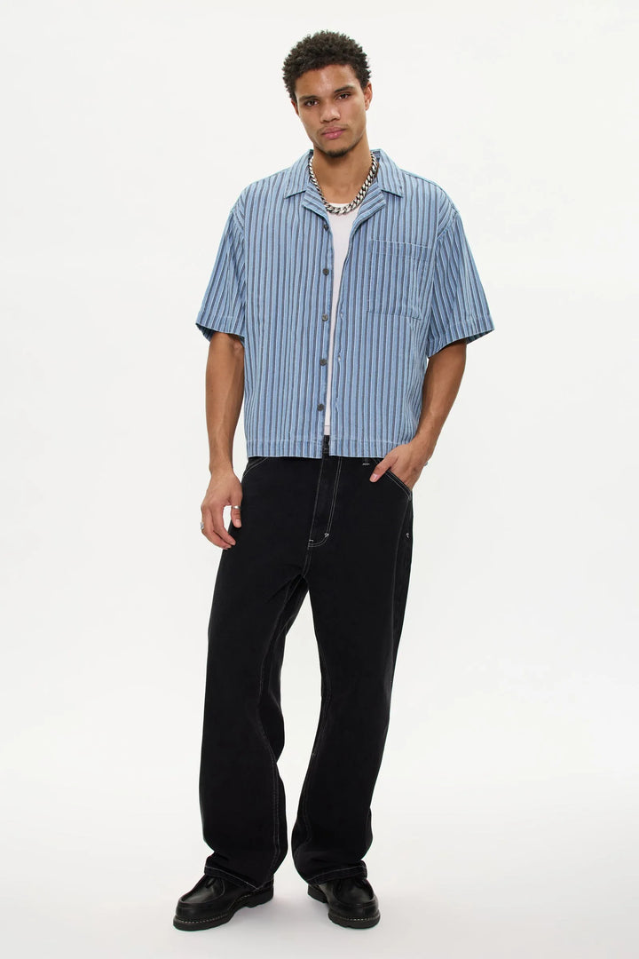 Abrand A5 Baggy Jean - Lance - Washed Black