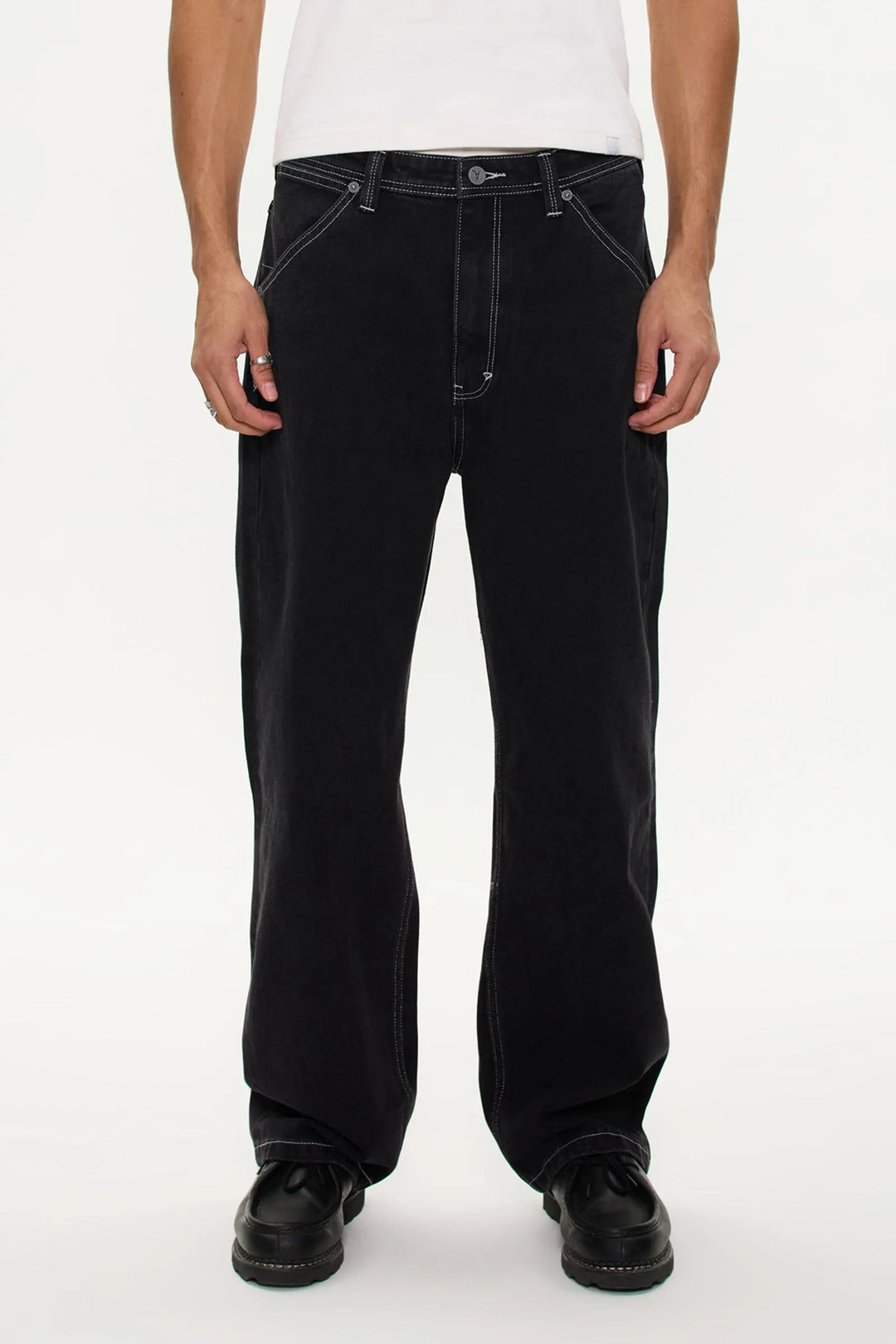 Abrand A5 Baggy Jean - Lance - Washed Black