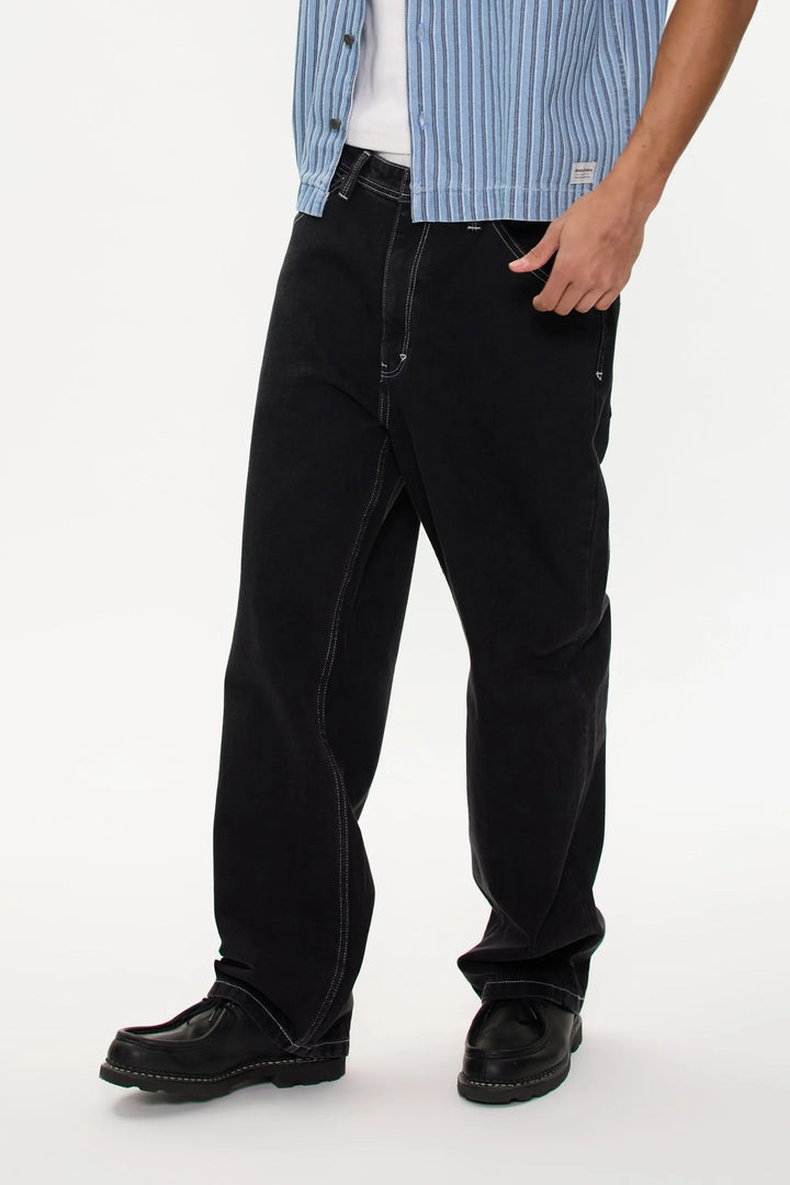 Abrand A5 Baggy Jean - Lance - Washed Black