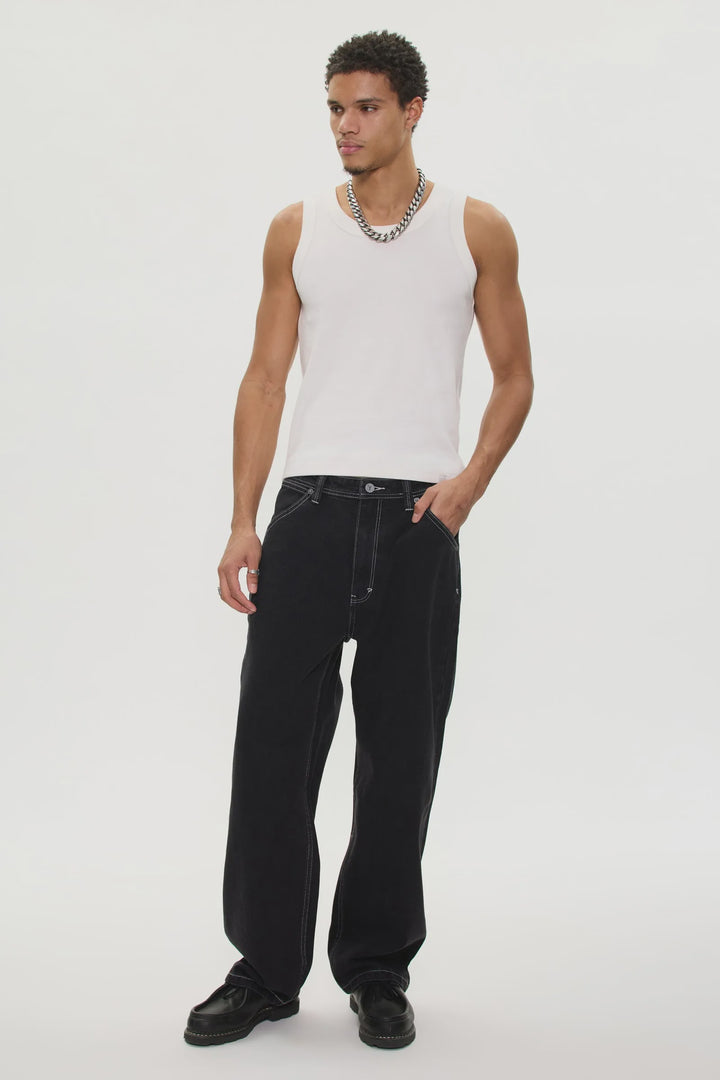 Abrand A5 Baggy Jean - Lance - Washed Black