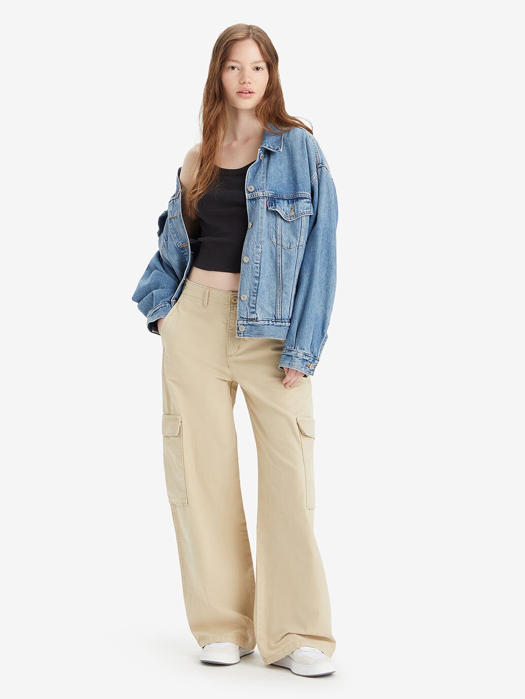 Levi's Baggy Cargo Pant -  Safari