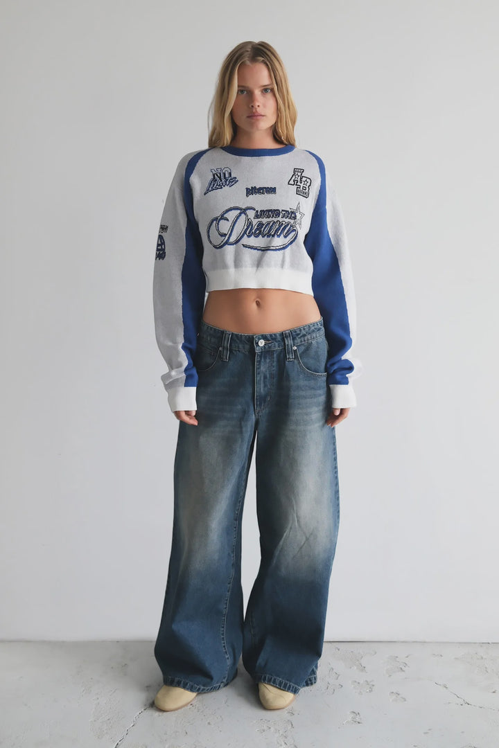 Abrand 99 Mega Baggy Jean - Mason