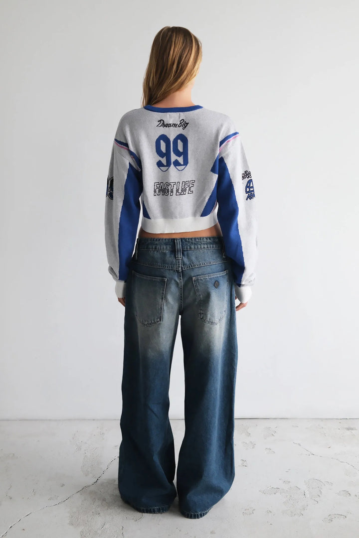 Abrand 99 Mega Baggy Jean - Mason