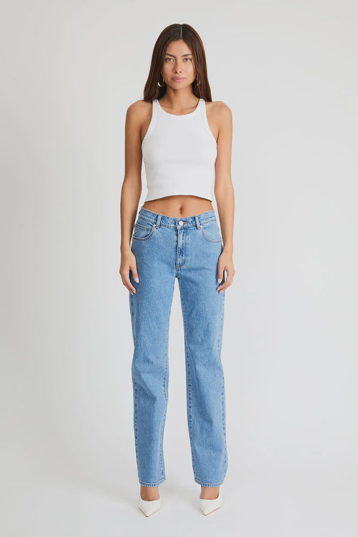 Abrand 95 Mid Straight Jean - Debbie