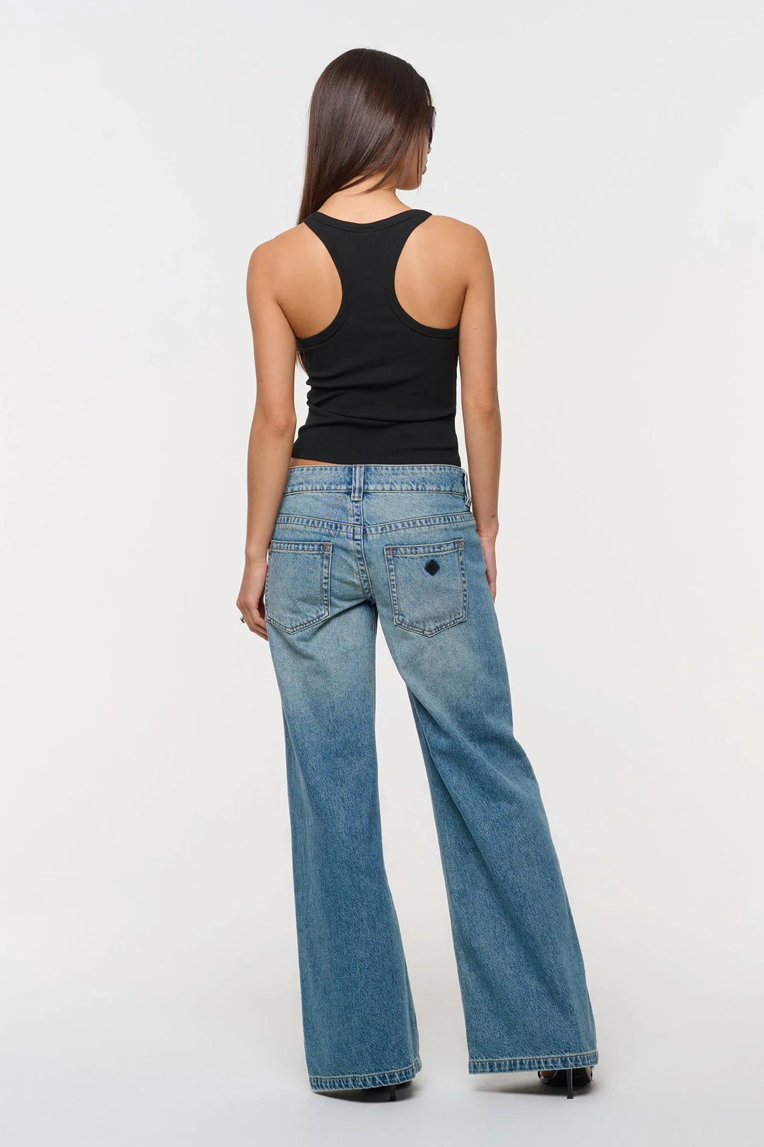 Abrand 00 Super Low & Wide Denim Jean - Cassidy Recycled