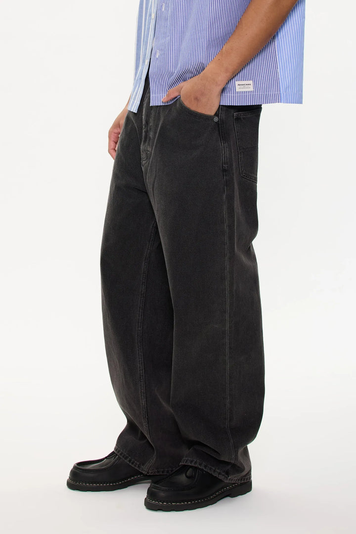 Abrand A6 Big Baggy Jean - Bazza - Washed Black