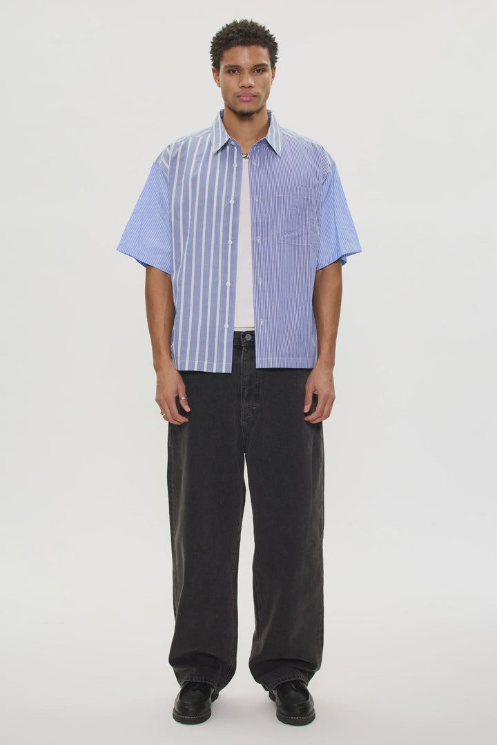 Abrand A6 Big Baggy Jean - Bazza - Washed Black