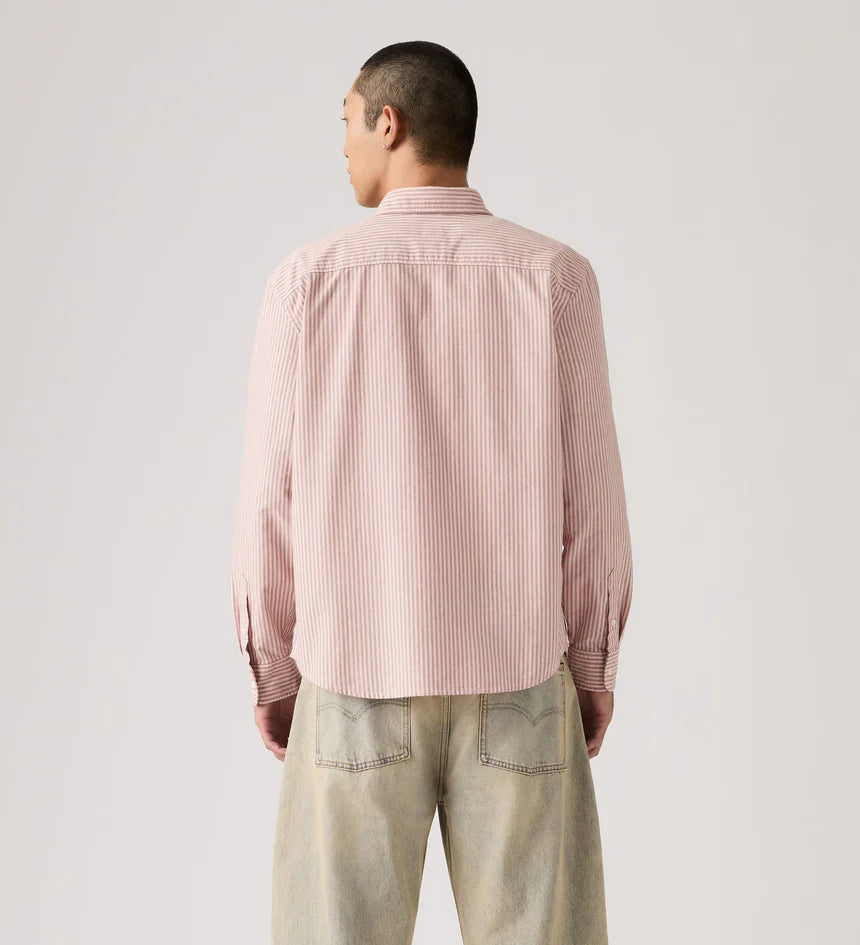 Levi Authentic Button Down Shirt - Waylon Stripe Au Natural