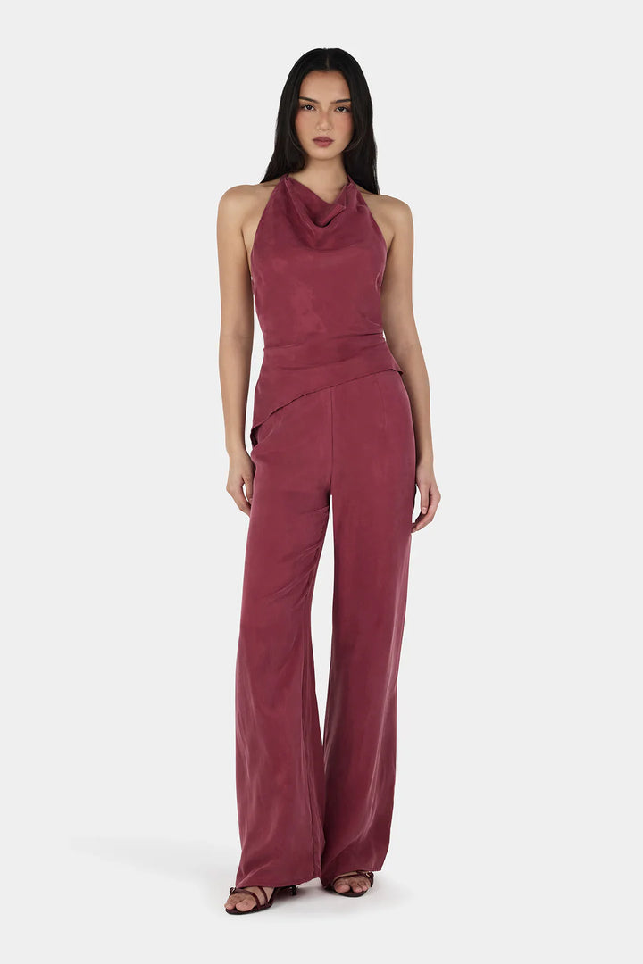 Ownley Aeris Pant - Burgundy