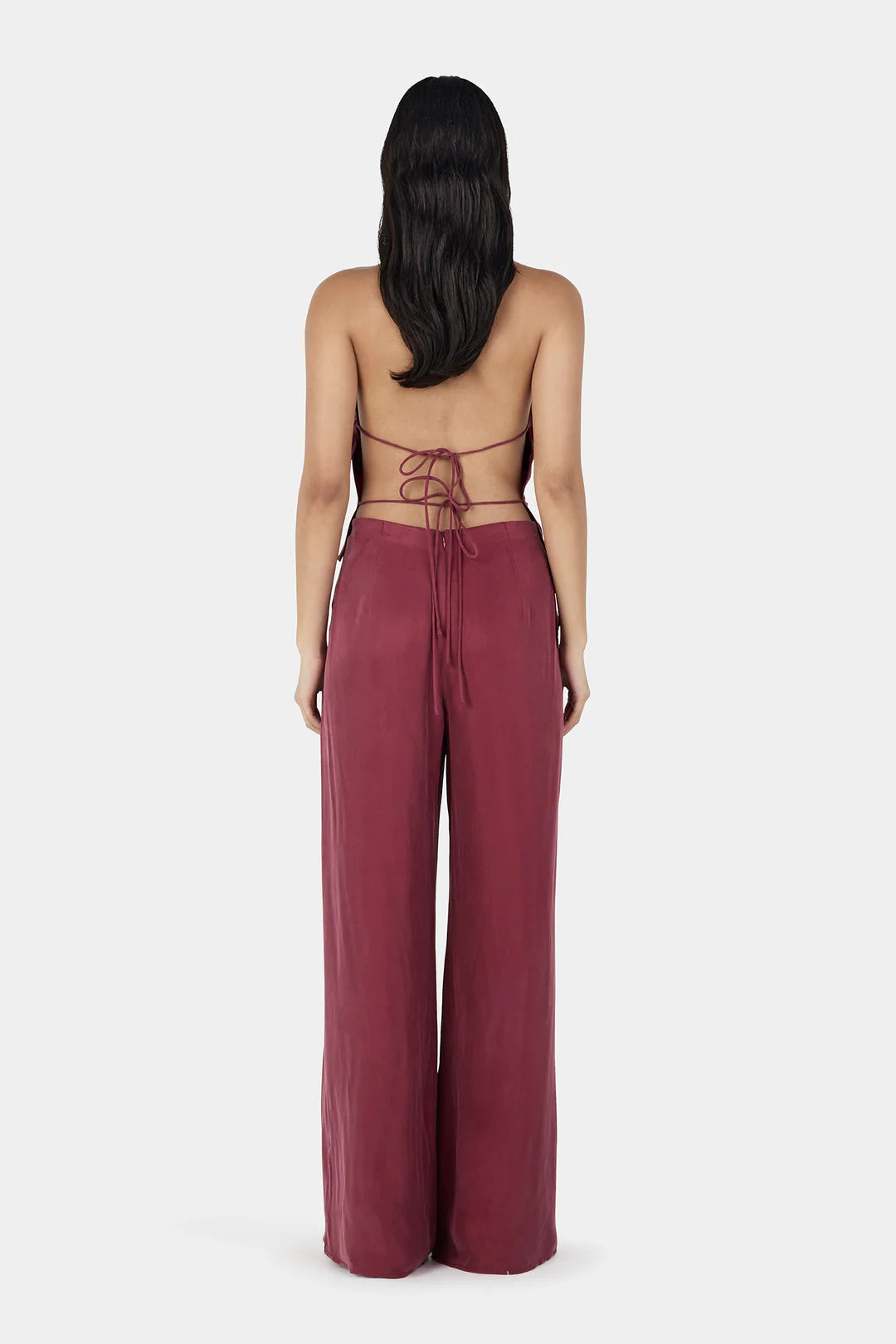 Ownley Aeris Pant - Burgundy