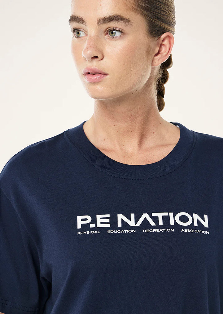 P.E Nation Aero Short Sleeve Tee - Dark Navy