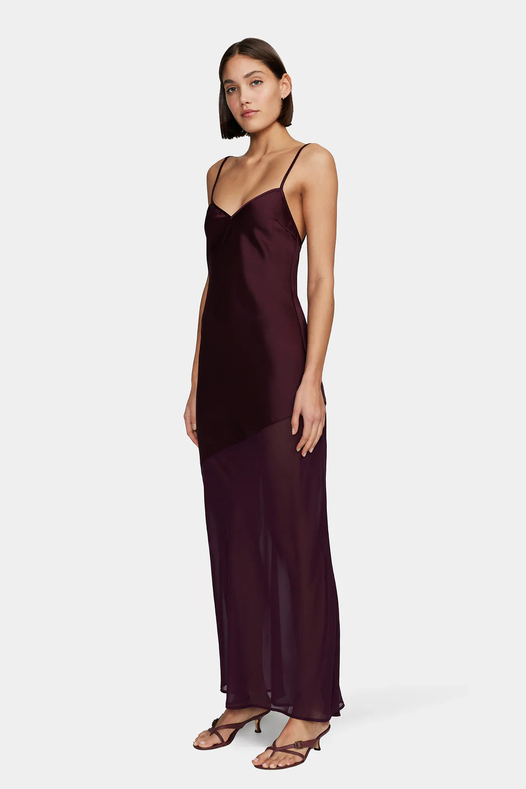 Ownley Alize Midi Dress - Plum