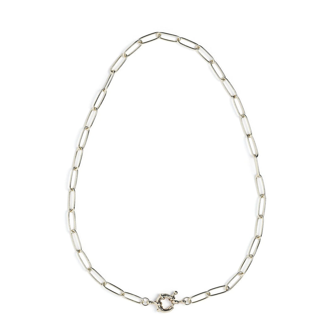 Arms Of Eve Boca Silver Stacking Chain Necklace