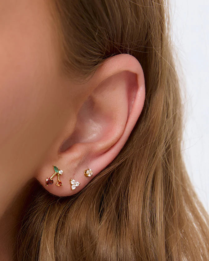 Arms Of Eve Cherry Bomb Stud Earrings