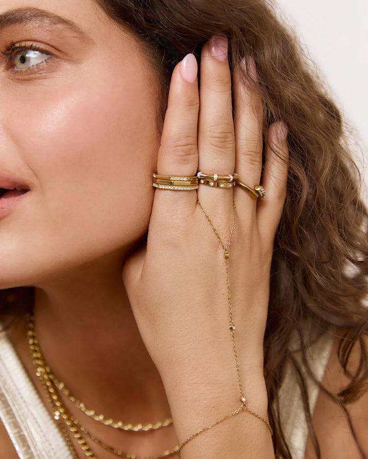 Arms Of Eve Demi Gold Ring