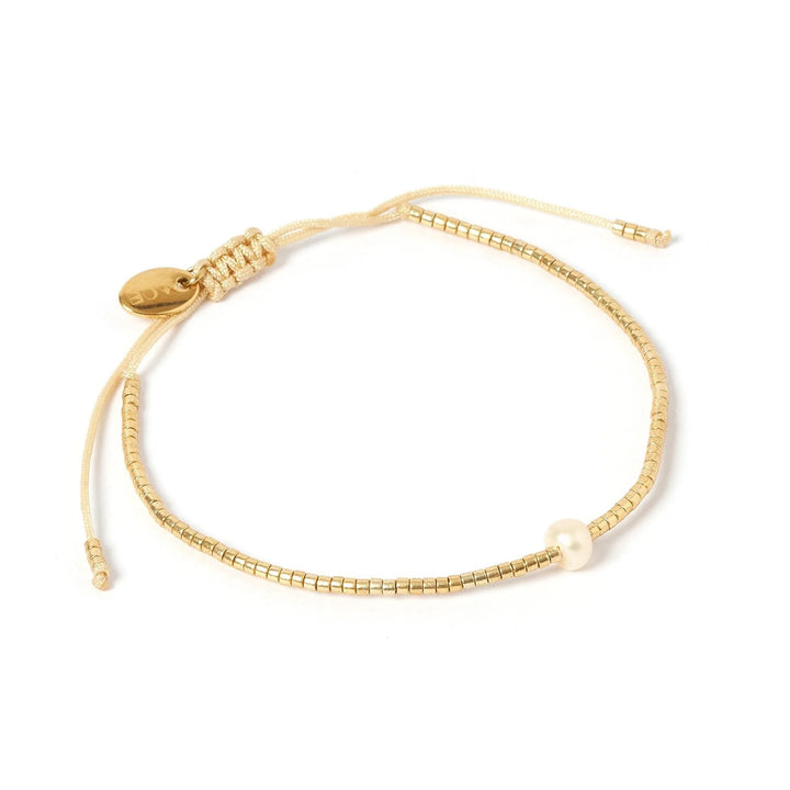 Arms Of Eve River Gold and Pearl Bracelet