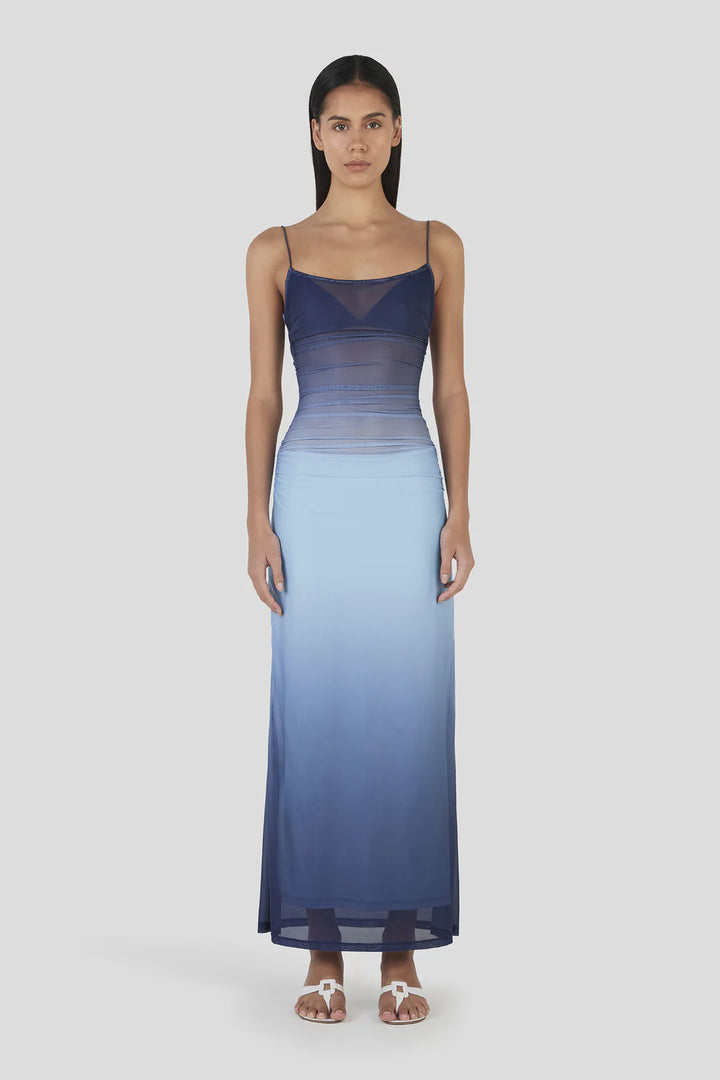Ownley Arabella Midi Dress-Ocean Gradient