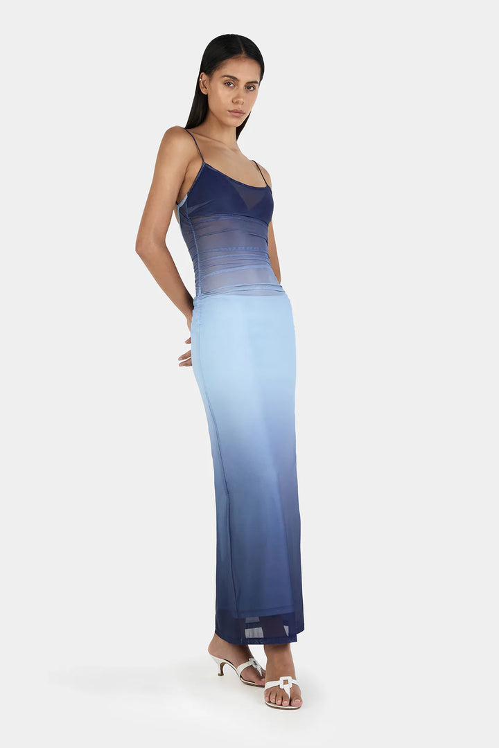 Ownley Arabella Midi Dress-Ocean Gradient