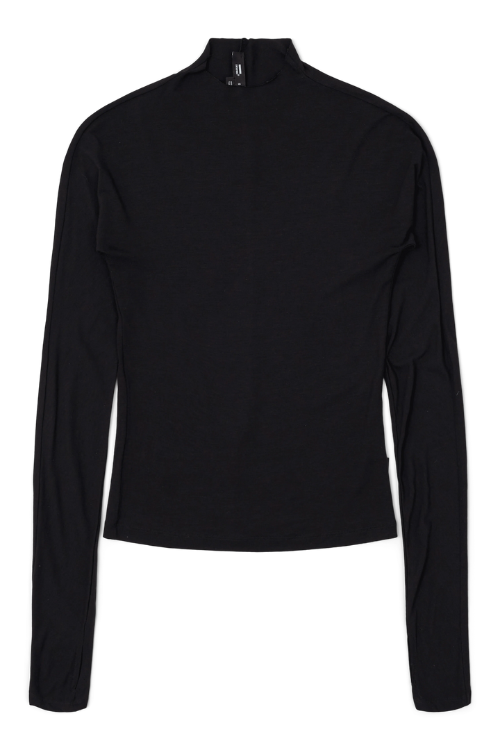 Dr Denim Aria Long Sleeve Top - Black