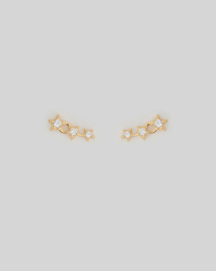 Arms Of Eve Astra Triple Star Earrings