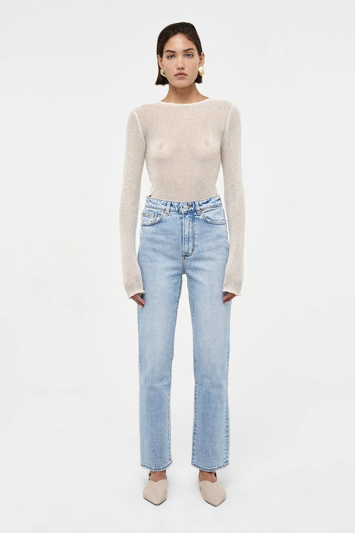 Neuw Denim Nico Straight Jean - Passenger Mid Vintage Indigo