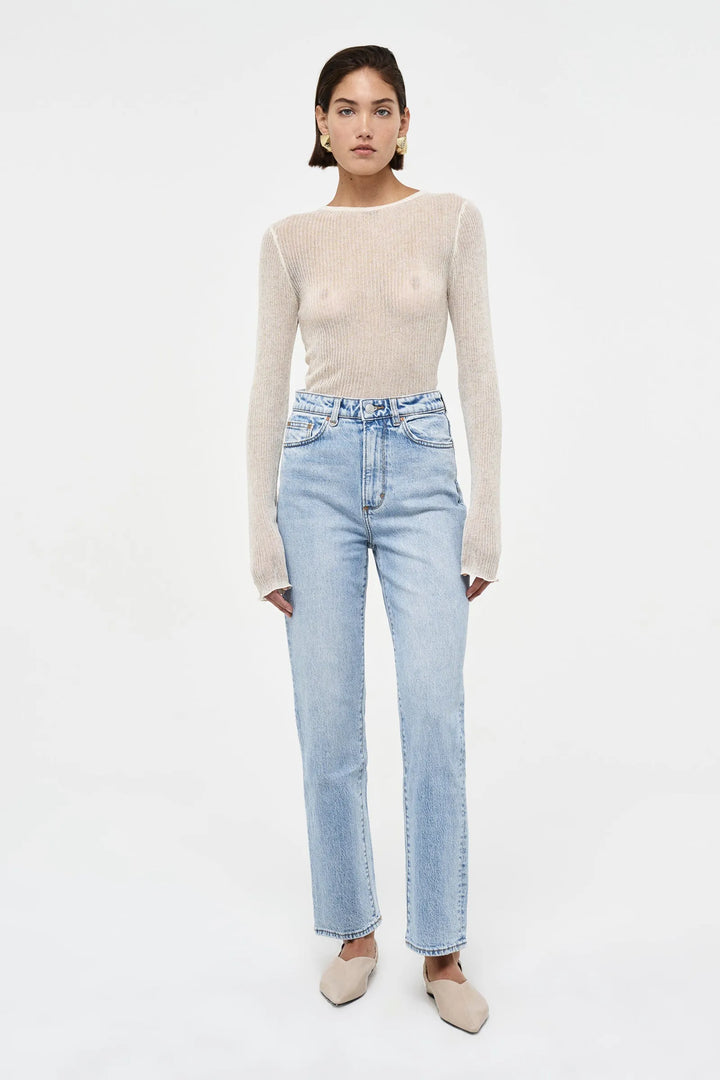 Neuw Denim Nico Straight Jean - Passenger Mid Vintage Indigo