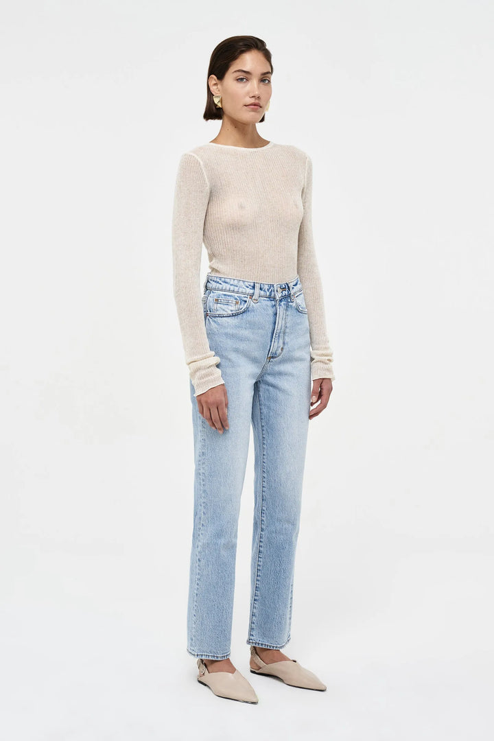 Neuw Denim Nico Straight Jean - Passenger Mid Vintage Indigo