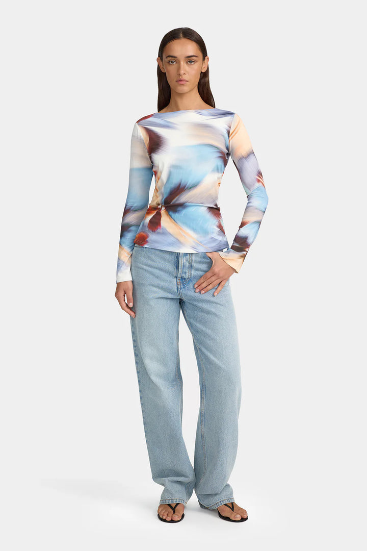 Ownley Azalea Top - Smokey Haze