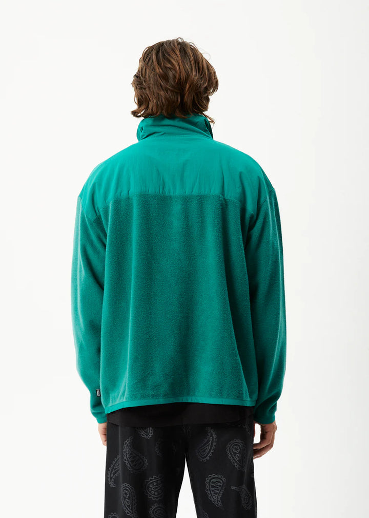 Afends Intergalactic Fleece Pullover - Emerald