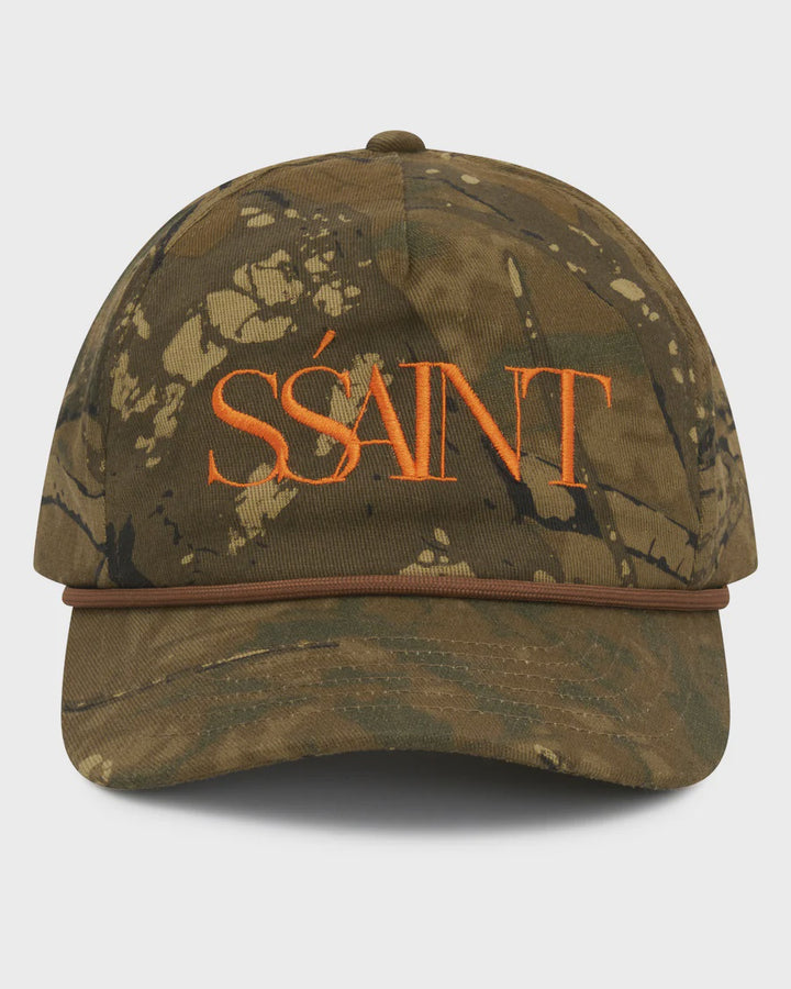 SŚAINT Camo Five Panel Cap- Camo