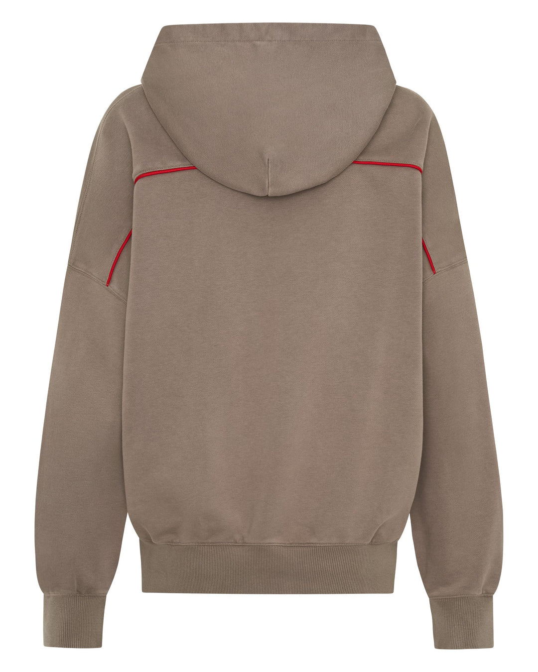 Ssaint Hoodie Acid Wash Jumper - Beige