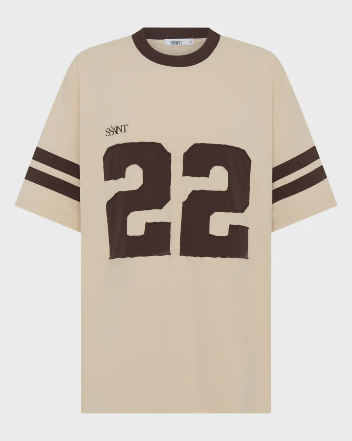 SŚAINT 22 Motion Tee - Cream