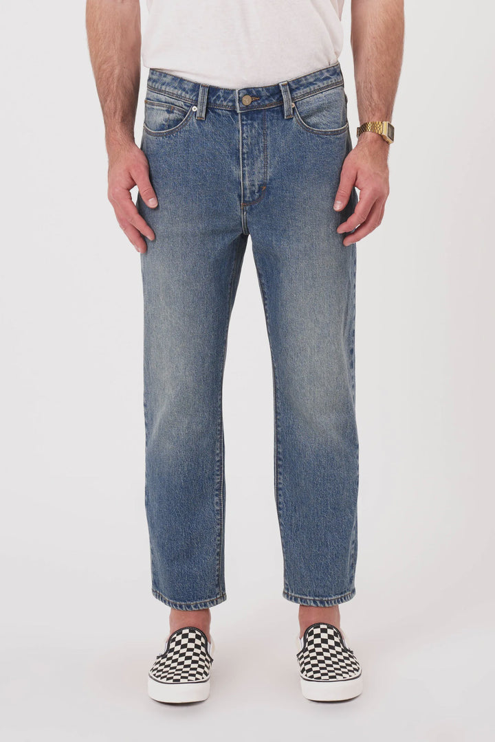 Abrand Crop Straight Jeans- Alex