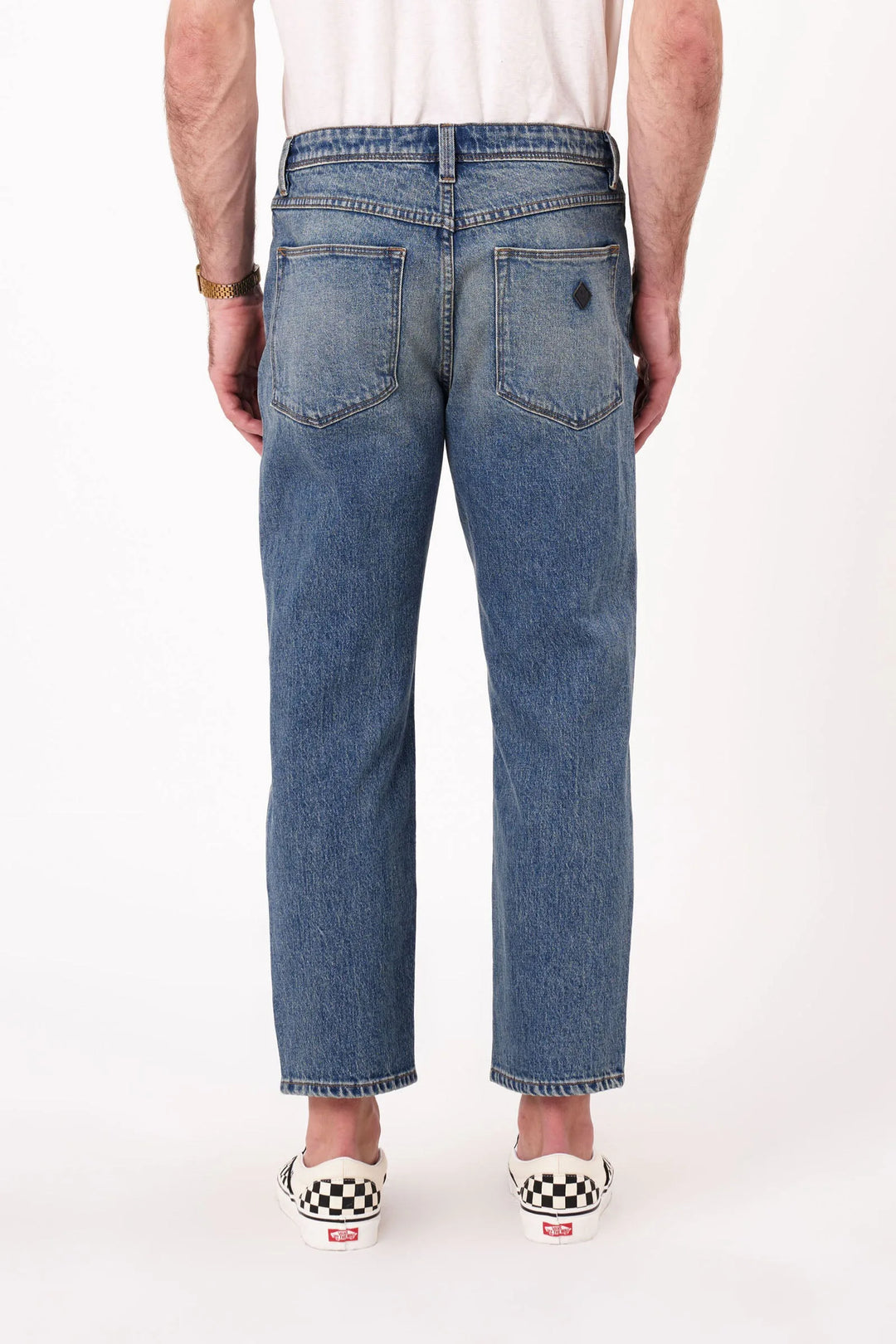 Abrand Crop Straight Jeans- Alex