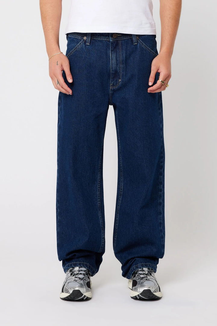 Abrand A5 Baggy Jean - Ralph Patch - Indigo