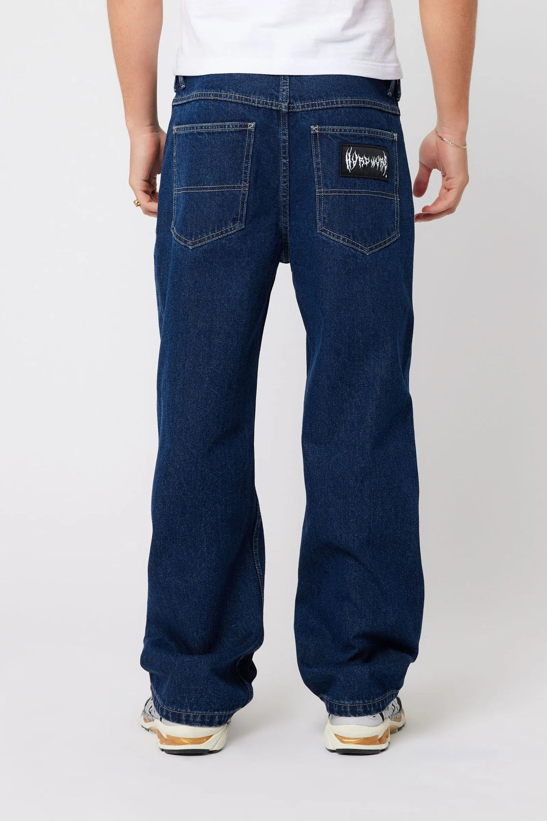 Abrand A5 Baggy Jean - Ralph Patch - Indigo