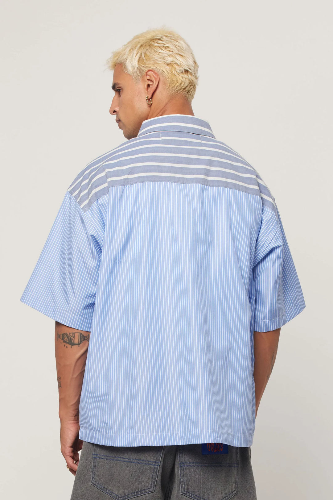 Abrand Bobby Mixmaster Shirt - Business Blue