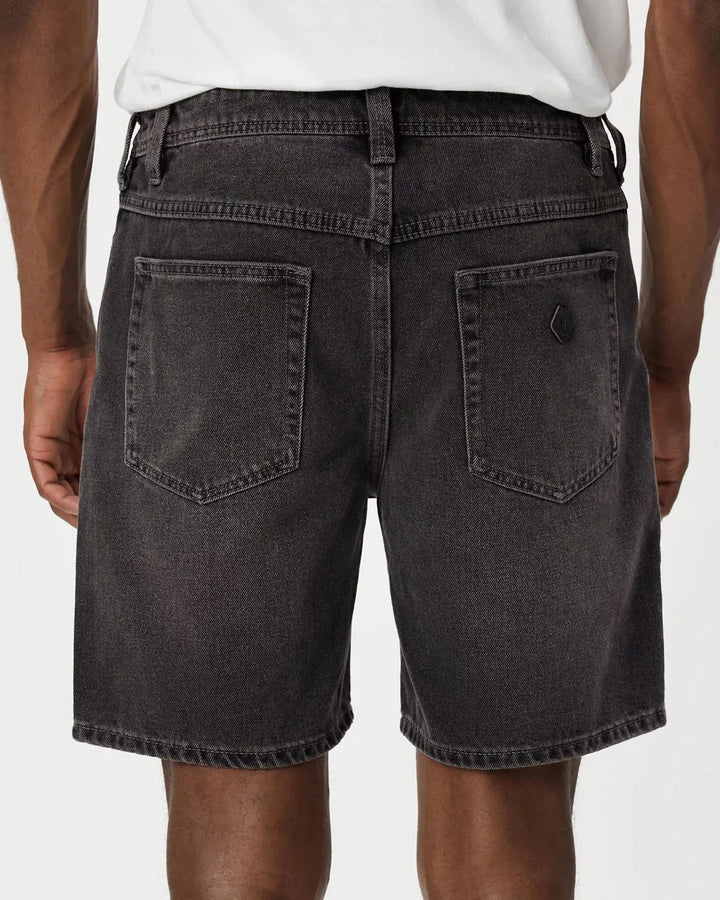 Abrand A3 Straight Denim Short-Bazza